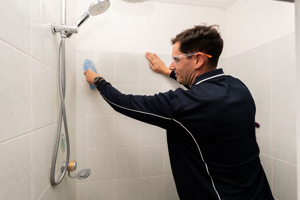Regrouting Damaged Grout In Shower